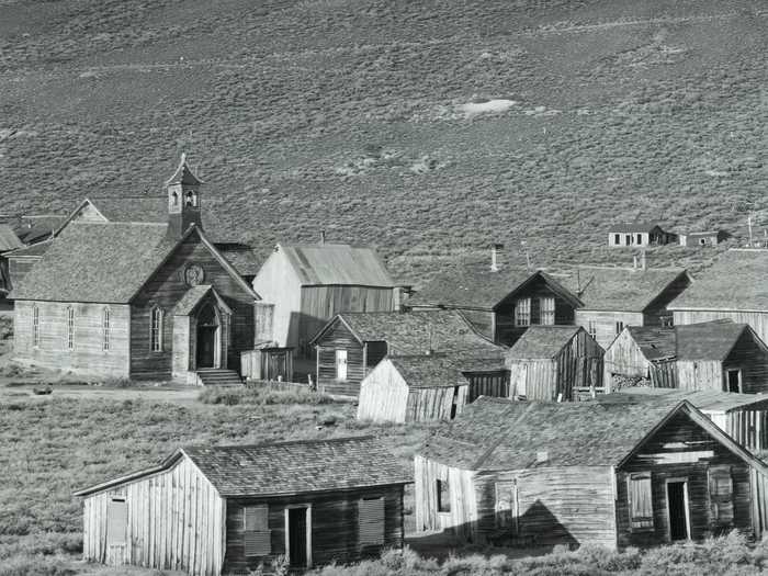 Like Kennecott, there was a mining town in California called Bodie that once had 10,000 residents.