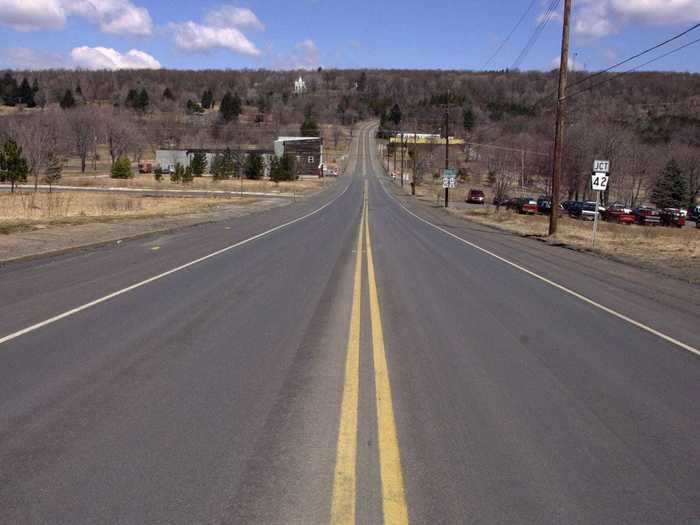 Centralia, Pennsylvania, was once a booming mining town.