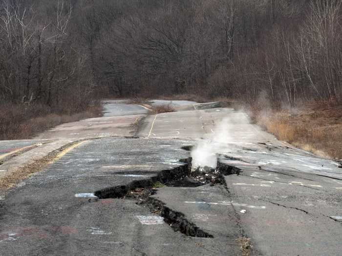 Today, the coal is still burning deep within the earth, making Centralia uninhabitable.