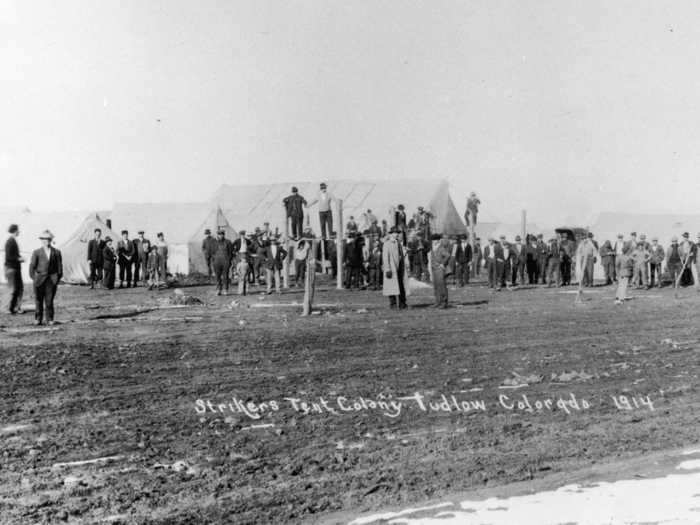 In the early 1900s, Ludlow, Colorado, was the site of a deadly massacre.