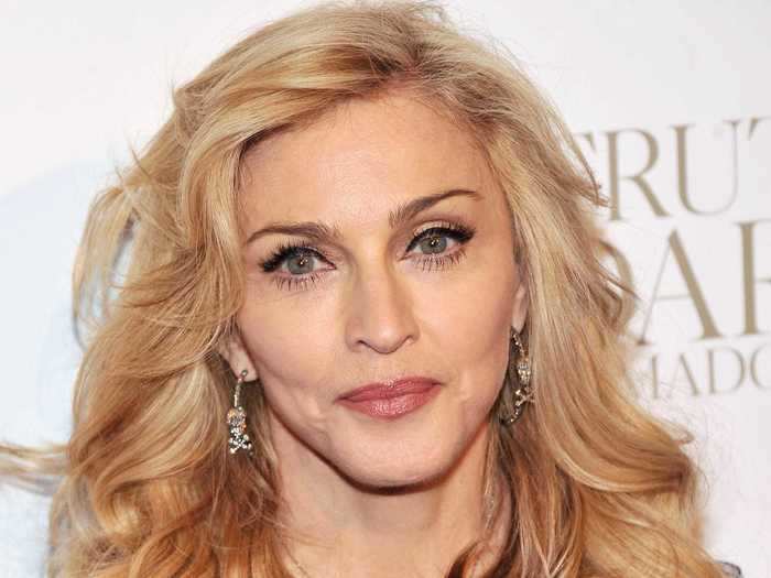 Madonna has had many hairstyles over the years, but has stuck with loose blonde waves in recent years.