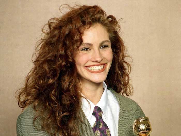 But her famous locks made her a household name in "Mystic Pizza" and later in "Pretty Woman."