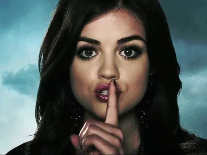 Lucy Hale hated her motion in the opening credits.