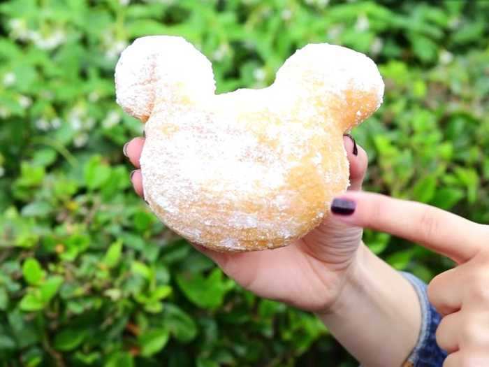 Mickey-shaped beignets will add some sweetness to your breakfast.