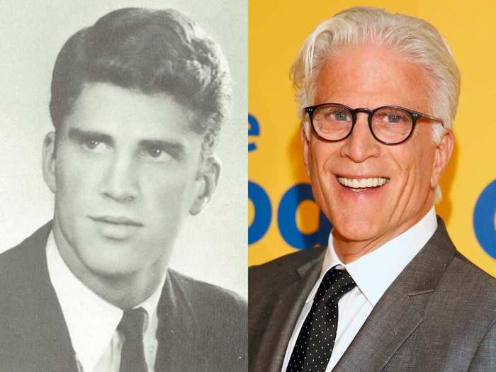 Ted Danson played basketball at his Connecticut boarding school, and called himself a "frustrated athlete."