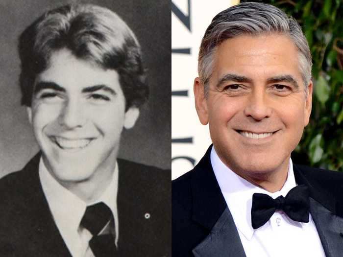 George Clooney was on the varsity baseball and basketball teams.
