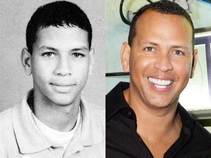 Alex Rodriguez played football — and was really good at it.