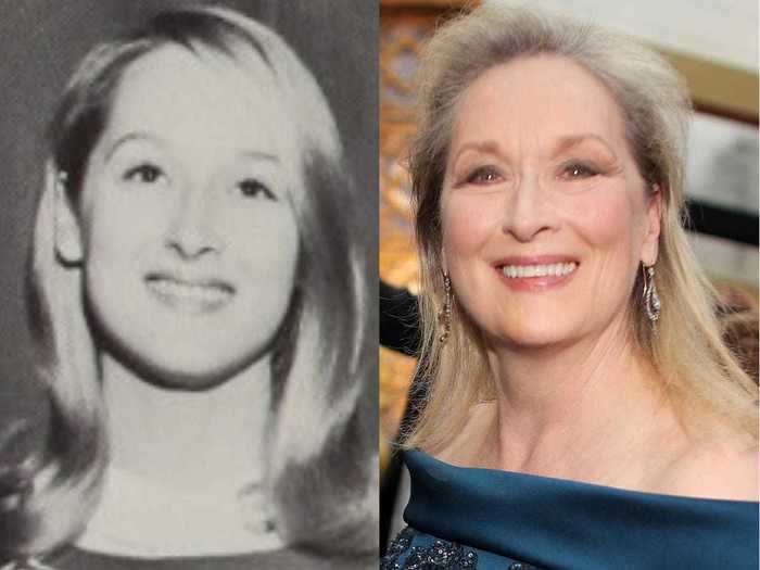 Meryl Streep was the homecoming queen when she was 17.