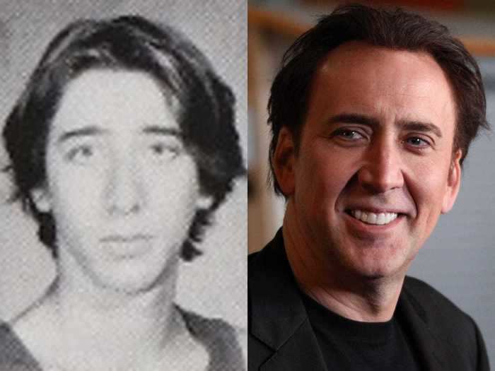Nicolas Cage said he was a straight-A student until he moved in with his famous uncle, director Francis Coppola.