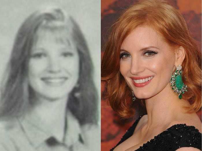 Jessica Chastain dropped out of high school.