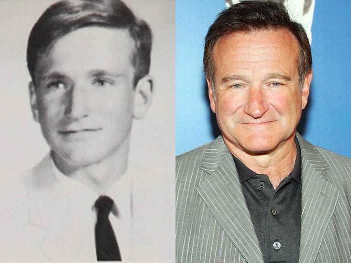 Robin Williams was voted least likely to succeed and most humorous.