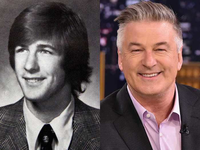 Alec Baldwin played on the football team.