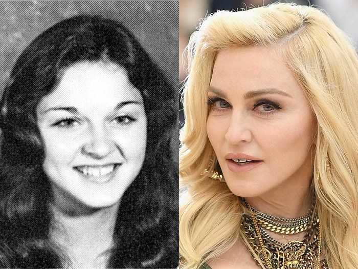 Madonna was a straight-A student.