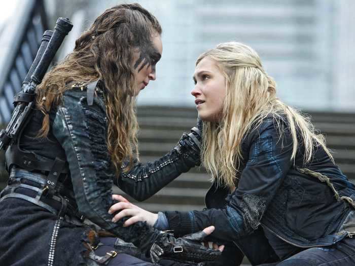 "The 100" combines science fiction and coming-of-age drama.