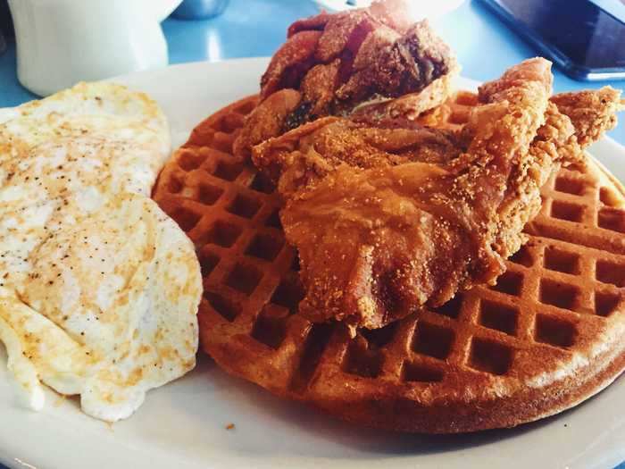 ... to breakfast classics like chicken and waffles.