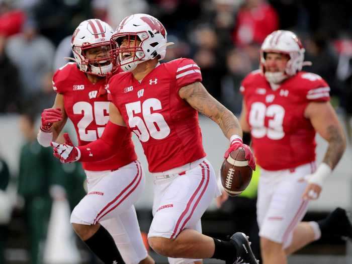 23. New England Patriots —  Zack Baun, LB (Wisconsin)