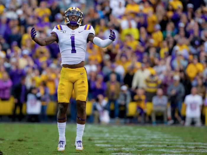 29. Tennessee Titans — Kristian Fulton, CB (LSU)