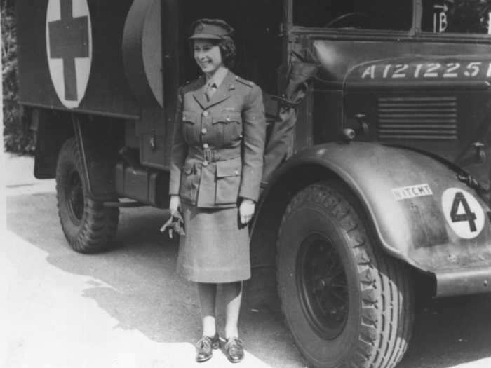 Though Princess Elizabeth did not serve in a combat role, volunteering with the ATS was not without risk, according to the BBC.