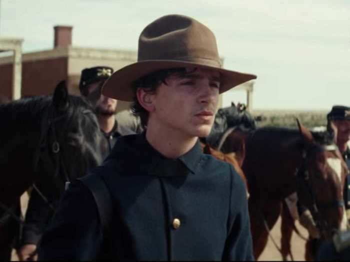 He briefly appeared in "Hostiles," a 2017 western drama.