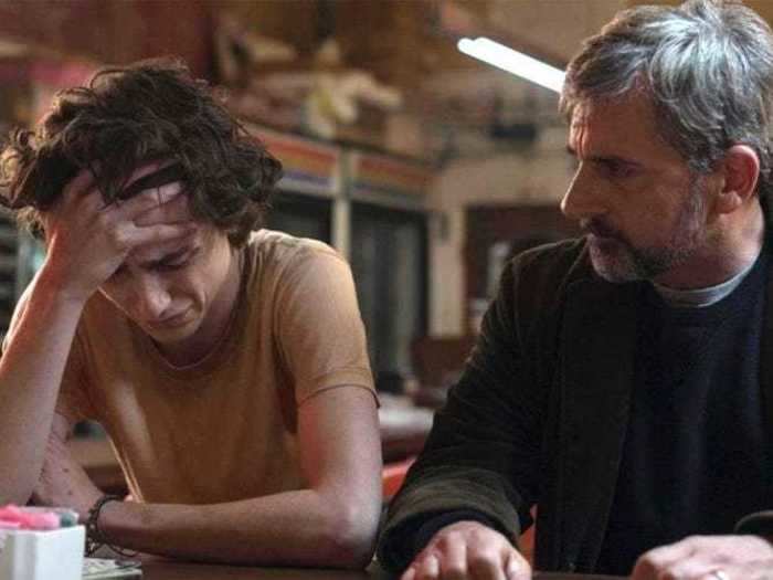 The actor appeared alongside "The Office" star Steve Carell in the 2018 drama "Beautiful Boy."