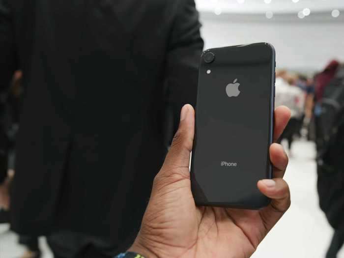 Black is an option for the iPhone XR, iPhone 11, and the new iPhone SE.