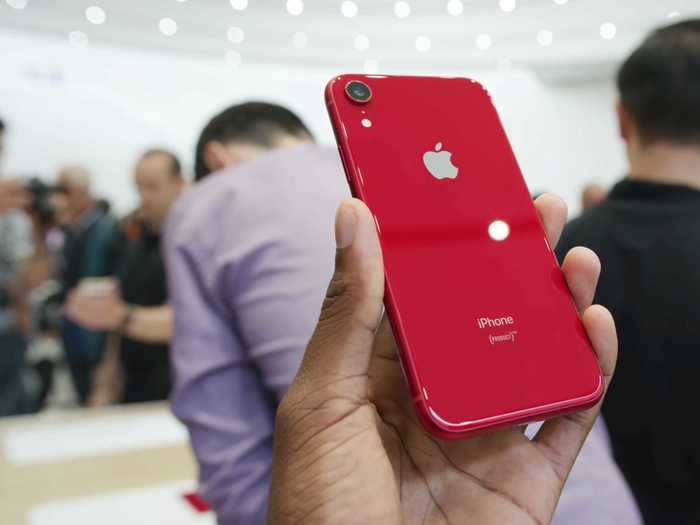 The iPhone 11, iPhone XR, and iPhone SE all come in red.