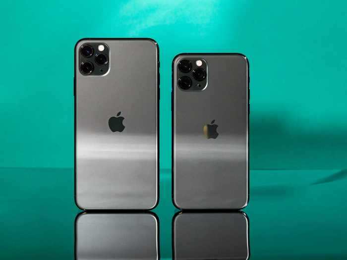 The iPhone 11 Pro and 11 Pro Max both come in space gray, an interesting neutral option that isn