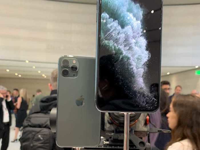 Midnight green, though, is a new color that debuted with the iPhone 11 Pro and 11 Pro Max. It