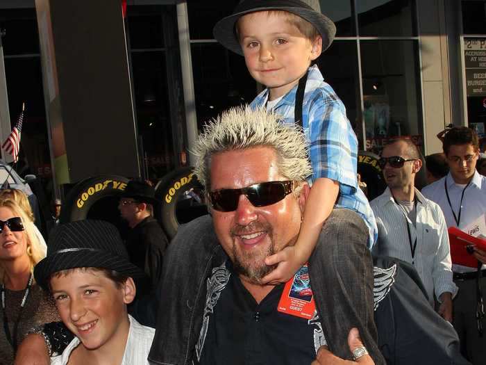 Guy Fieri said he thought up the idea of doing a kid