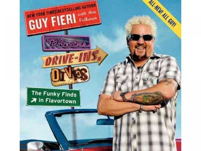 Fieri has published three books about "Diners, Drive-Ins, and Dives"