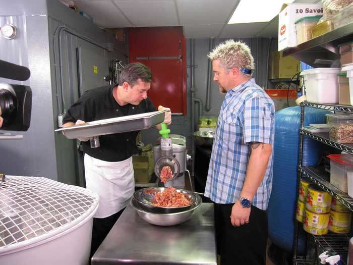 Fieri has developed many catchphrases throughout the making of the show.