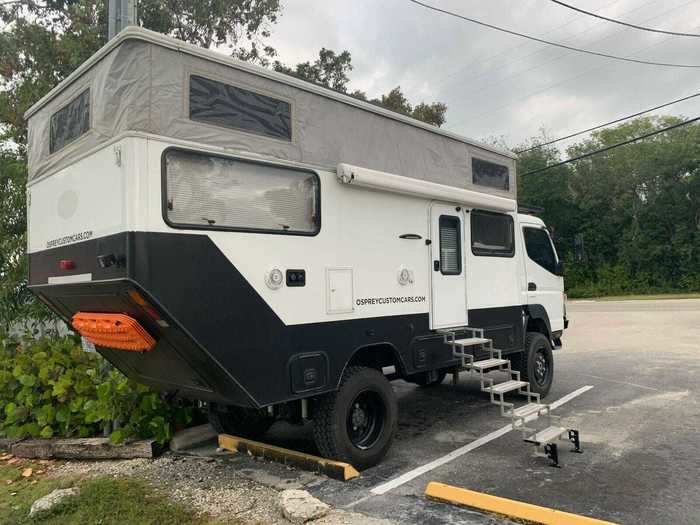 The overlander has tons of ground clearance ...