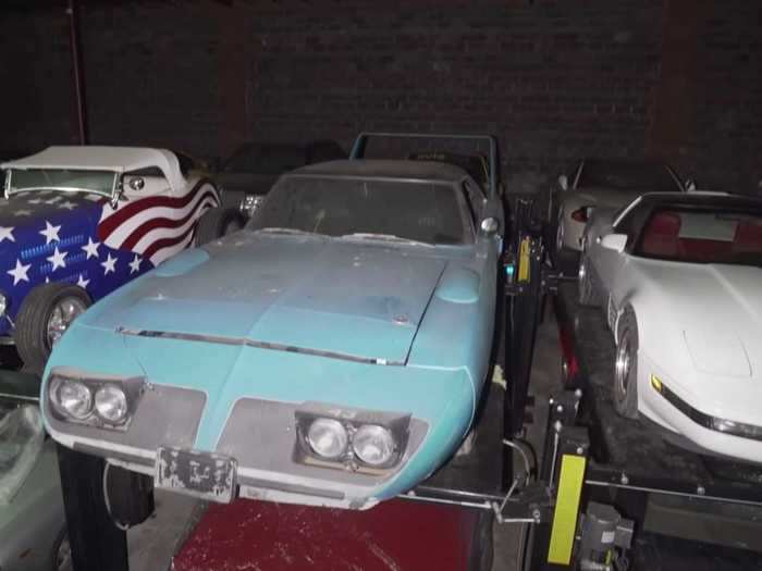 Kosilla specifically wants to take part in the preservation of the two Plymouth Superbirds in the collection, including one that will have an intricate paint removal process.