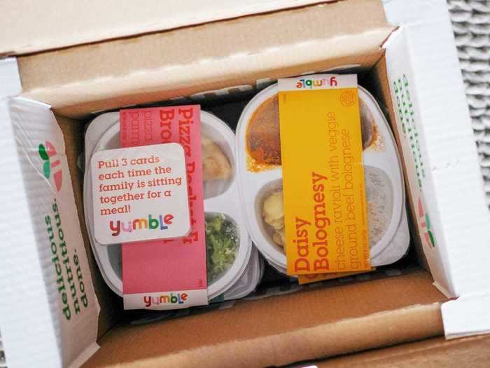 All meals are delivered fresh in a sustainable box for free