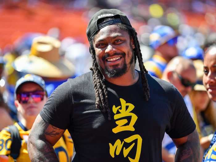 Marshawn Lynch, a Super Bowl champion, has retired twice.