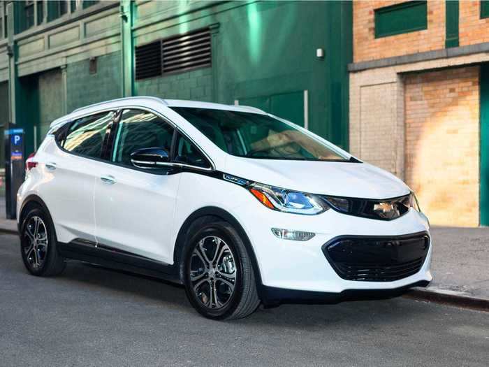 4.) Fourth place goes to the Chevy Bolt. My tester in 2017 was the Premier trim, which starts at $40,905. Once some options were added, we were looking at about $43,000.