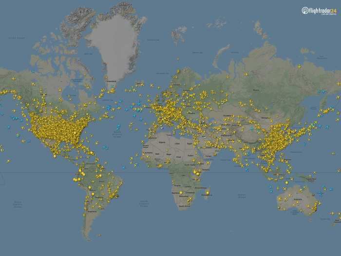 Exactly one month later, on April 7, 2020, traffic was down substantially.