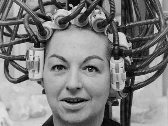 Hair dryers became more inventive, with each new design promising to cut down on drying time.