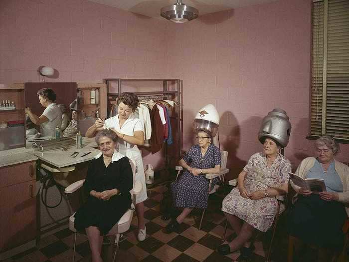 Women of every age took pride in their hair.