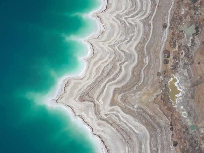 While a beachfront view is amazing, sometimes the ocean is even more beautiful from the sky.