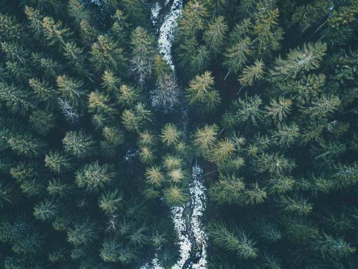 The Gesäuse National Park in Austria looks even better from above.