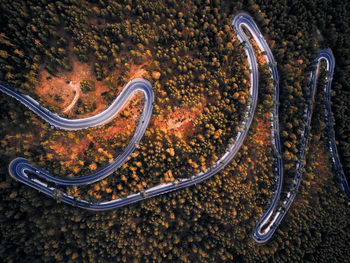 Calle de las Siete Revueltas is one of the most twisted roads in Spain.