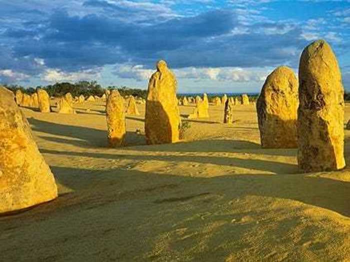 The Pinnacles in Australia are a natural wonder of the world.