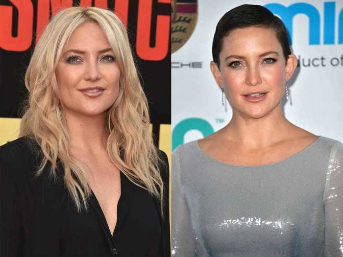 Kate Hudson traded in her long locks for dramatically shorter hair.