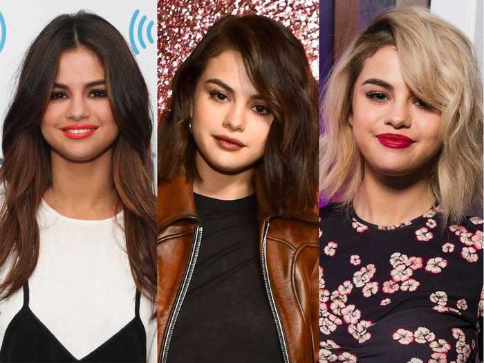 Selena Gomez is a hair chameleon.