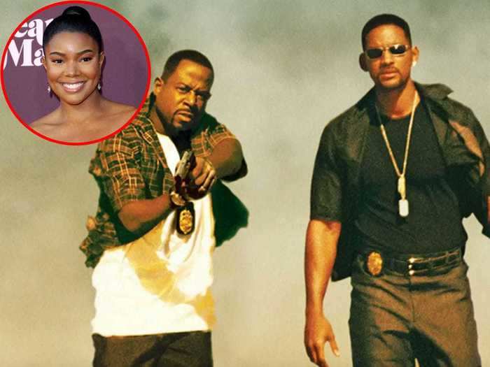 Gabrielle Union listed "Bad Boys II" as one of her go-to movies.