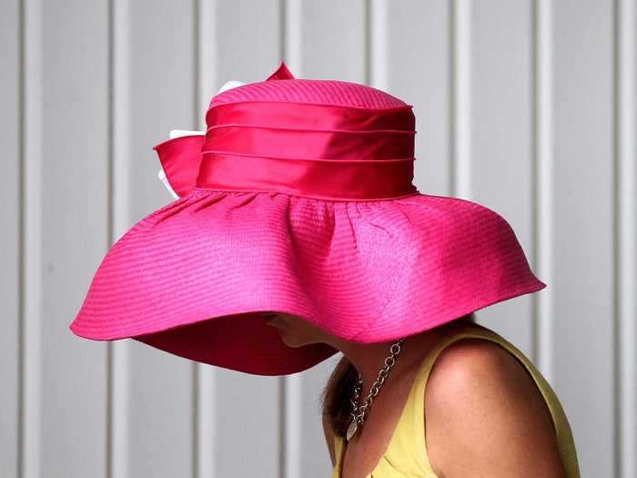 This 2012 hat looks like it came straight out of a fashion editorial.