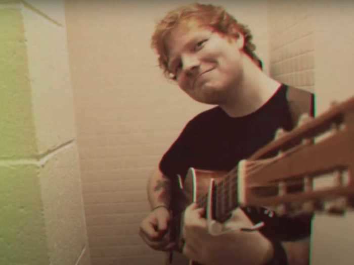 Likewise, Ed Sheeran said his single "Photograph" "fell out" in 10 minutes.