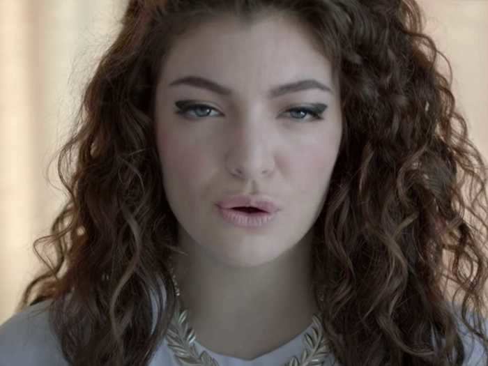 Lorde wrote her career-defying single "Royals" in half an hour.