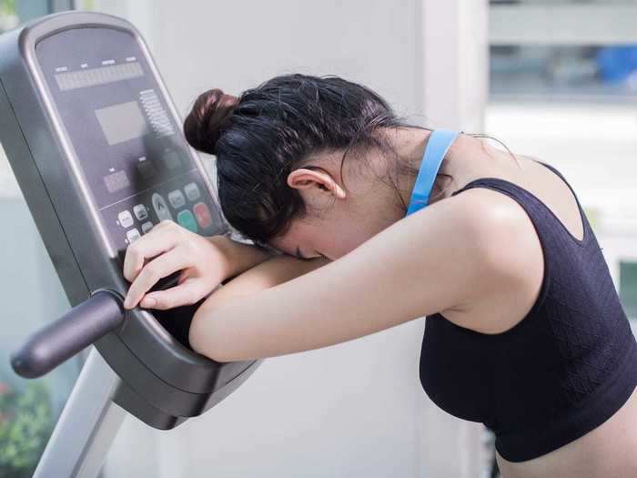 Working out shouldn